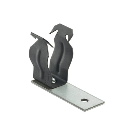 Panduit Nail/Conduit Bracket With 1/2 - 3/4" Push Fit Conduit Clip PCNB812M